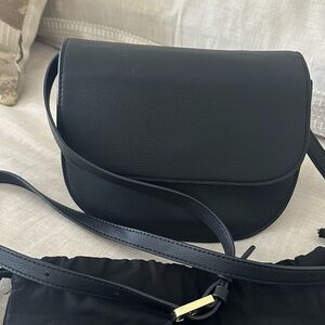 Quince Classic Black Crossbody Bag